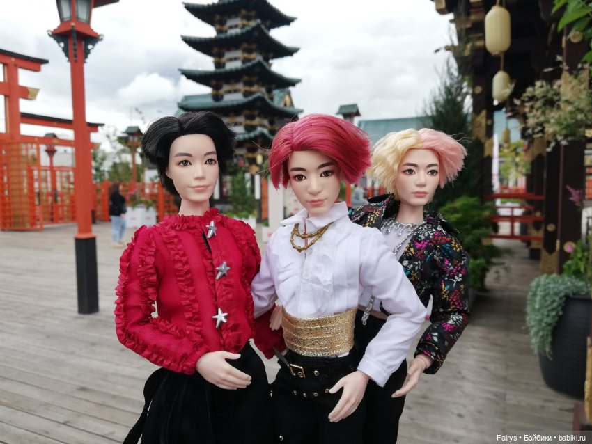 Маленькая кукловстреча в японском парке (фото 3)