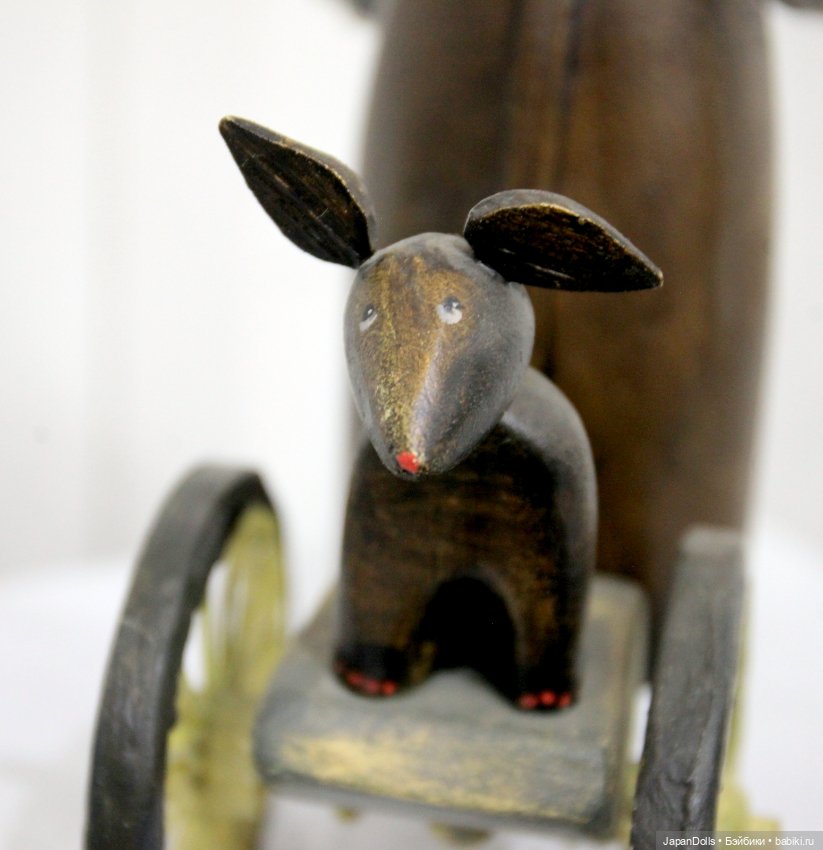 "Монах на велосипеде" на выставке "Куклы с характером. Четвертая высота" (фото 9)