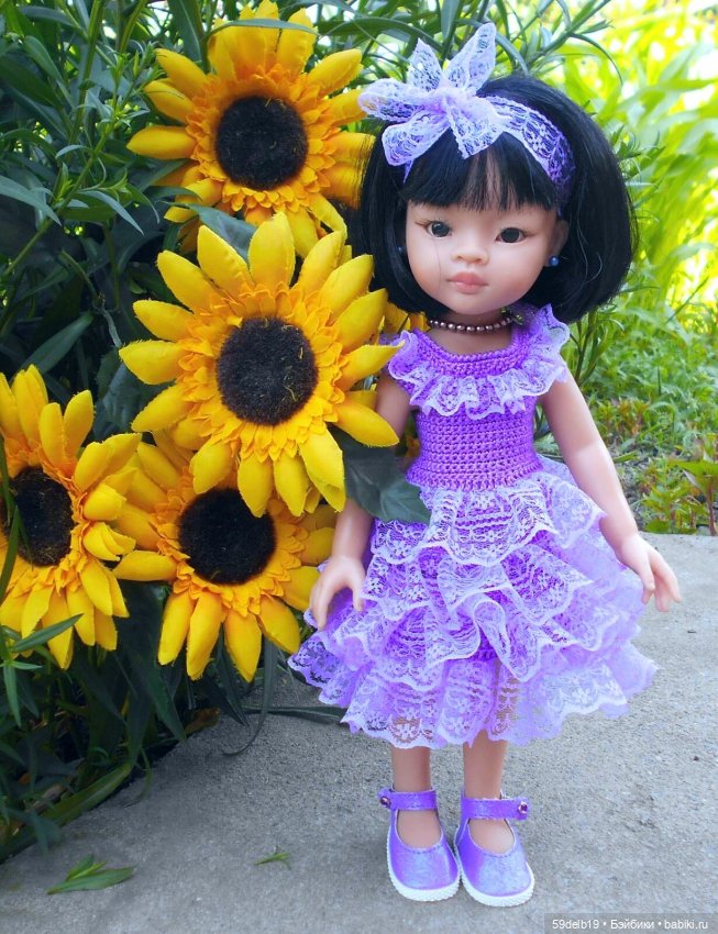 Золотой подсолнушек — Одежда и обувь для кукол своими руками: фото (фото 10)