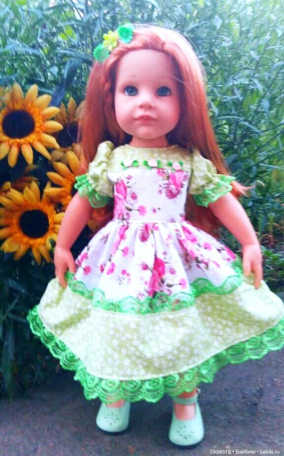 Золотой подсолнушек — Одежда и обувь для кукол своими руками: фото