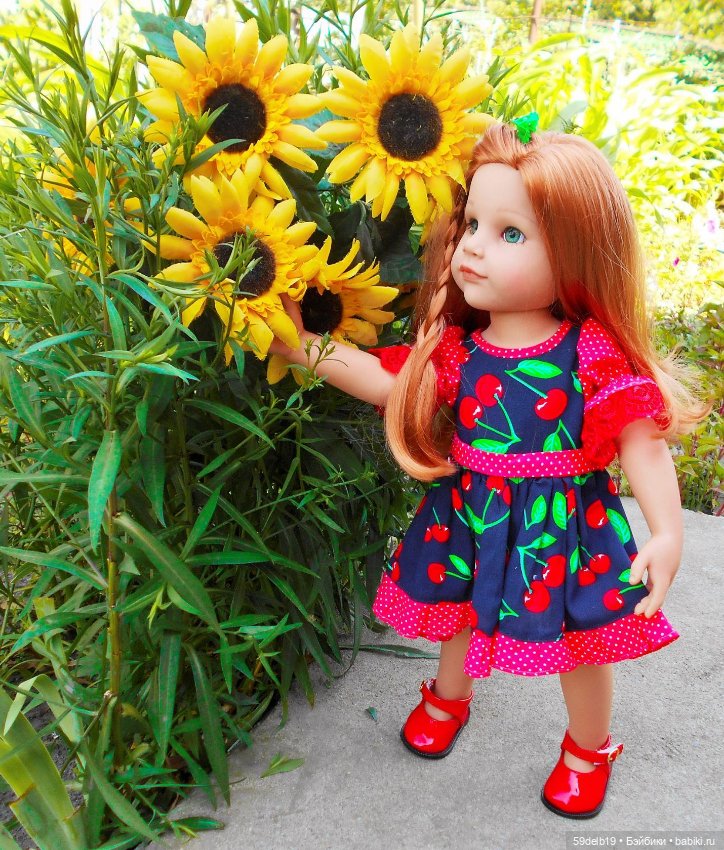 Золотой подсолнушек — Одежда и обувь для кукол своими руками: фото (фото 8)