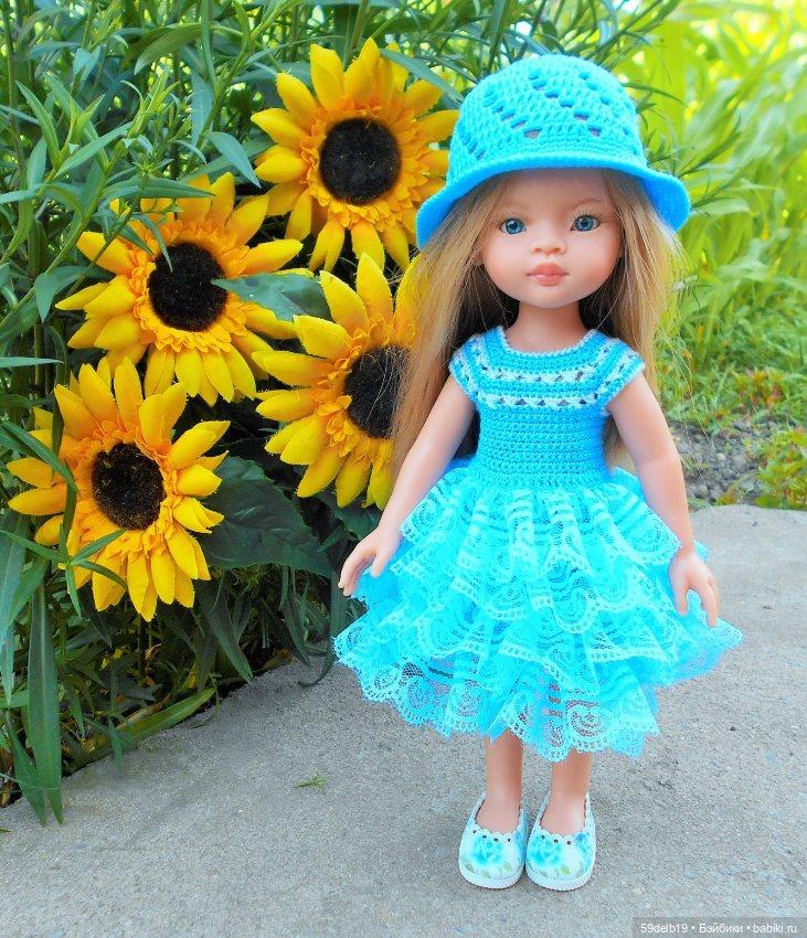 Золотой подсолнушек — Одежда и обувь для кукол своими руками: фото (фото 9)