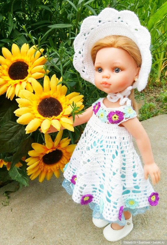 Золотой подсолнушек — Одежда и обувь для кукол своими руками: фото (фото 4)
