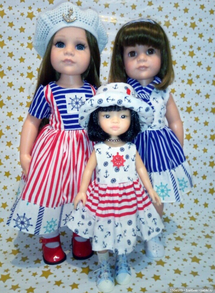 Лето, море — Одежда и обувь для кукол своими руками: фото