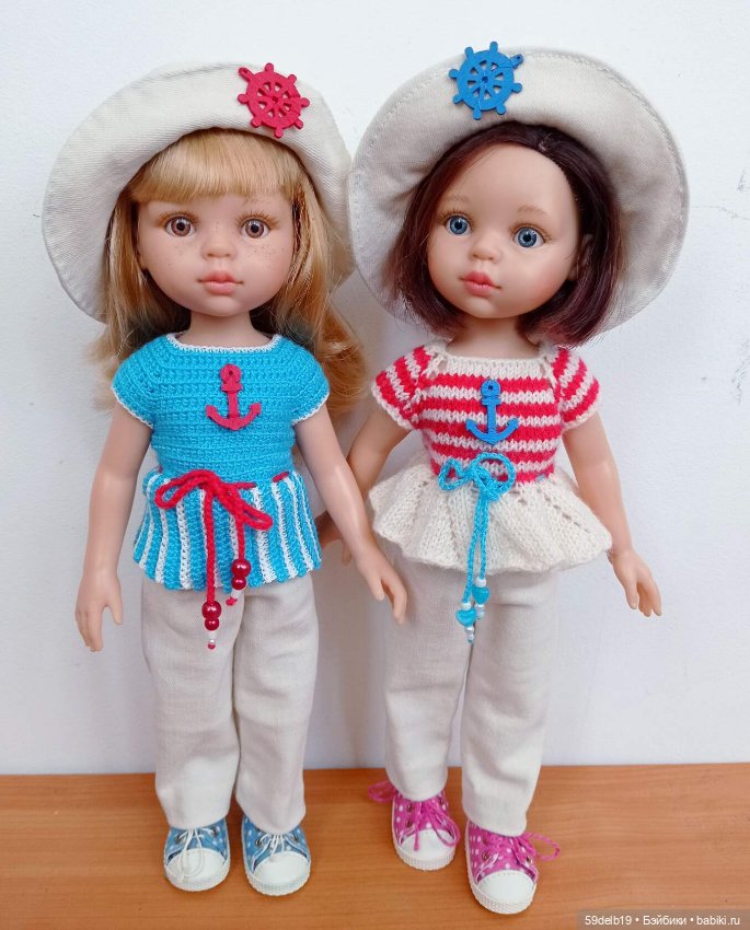 Лето, море — Одежда и обувь для кукол своими руками: фото (фото 3)