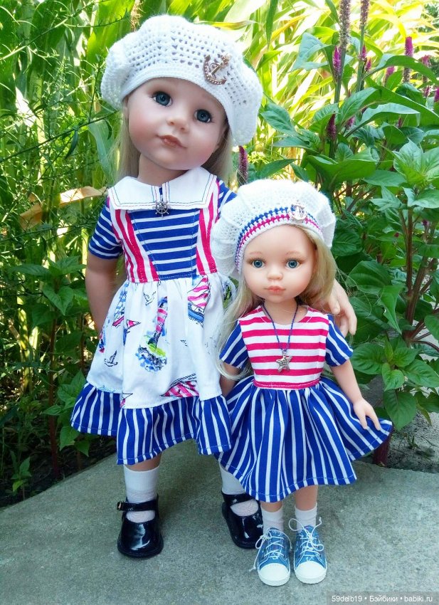 Лето, море — Одежда и обувь для кукол своими руками: фото (фото 7)