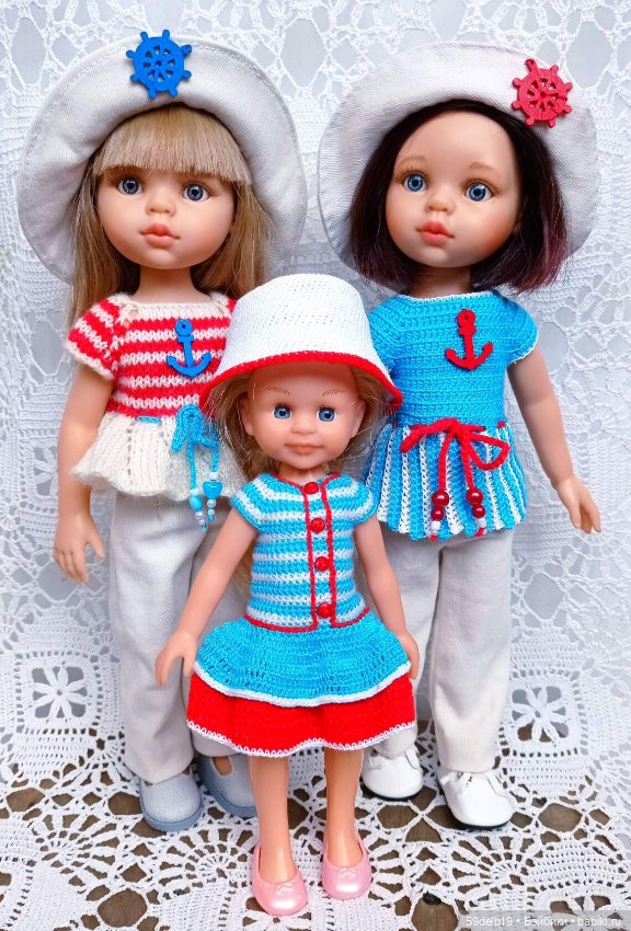 Лето, море — Одежда и обувь для кукол своими руками: фото