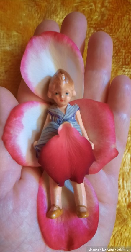 Почти дюймовочка💖🥰 — Винтажные куклы ГДР (Немки): Бигги (фото 8)