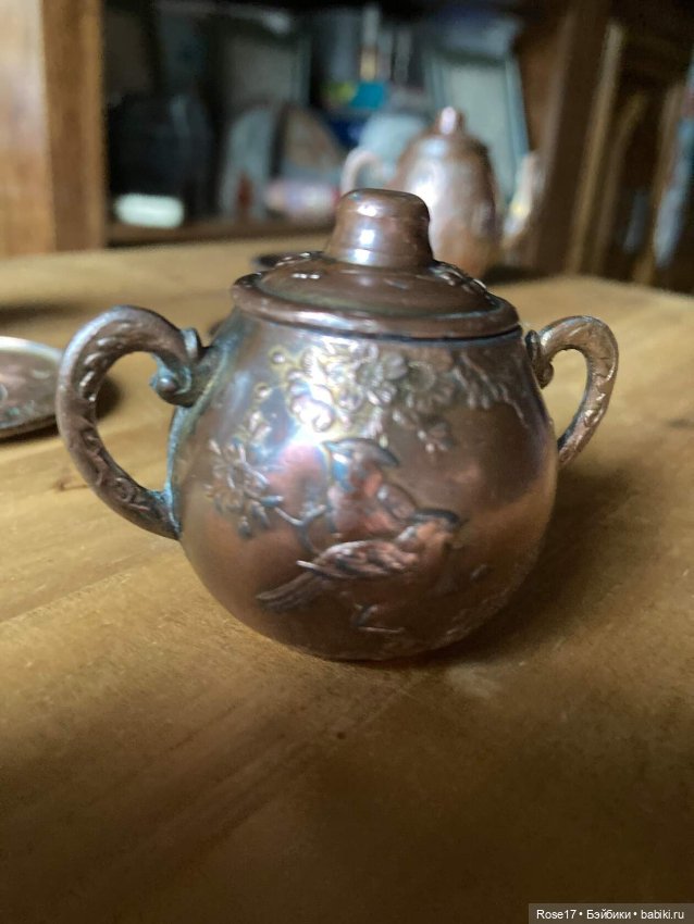 Интересный кукольный набор-сервиз для чая (фото 7)