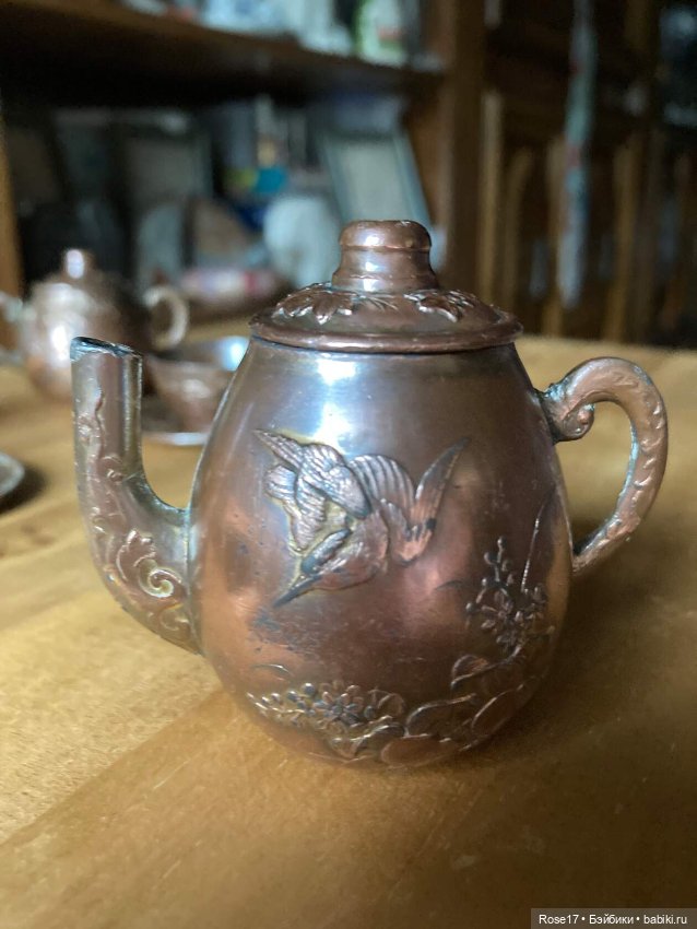 Интересный кукольный набор-сервиз для чая