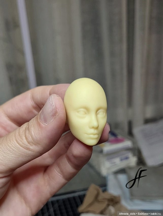 Тестовая отливка из пу — Авторские шарнирные куклы своими руками: лепка