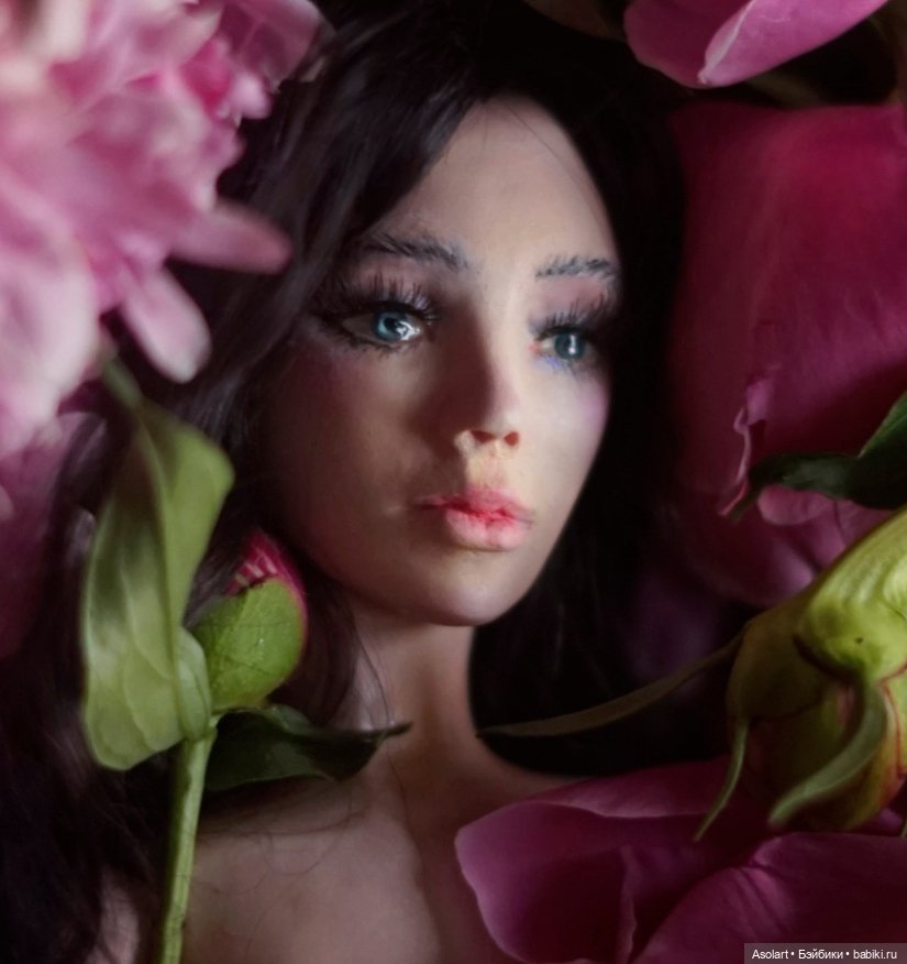 Наш пионовый июнь — Авторские фарфоровые куклы (OOAK): ручная работа