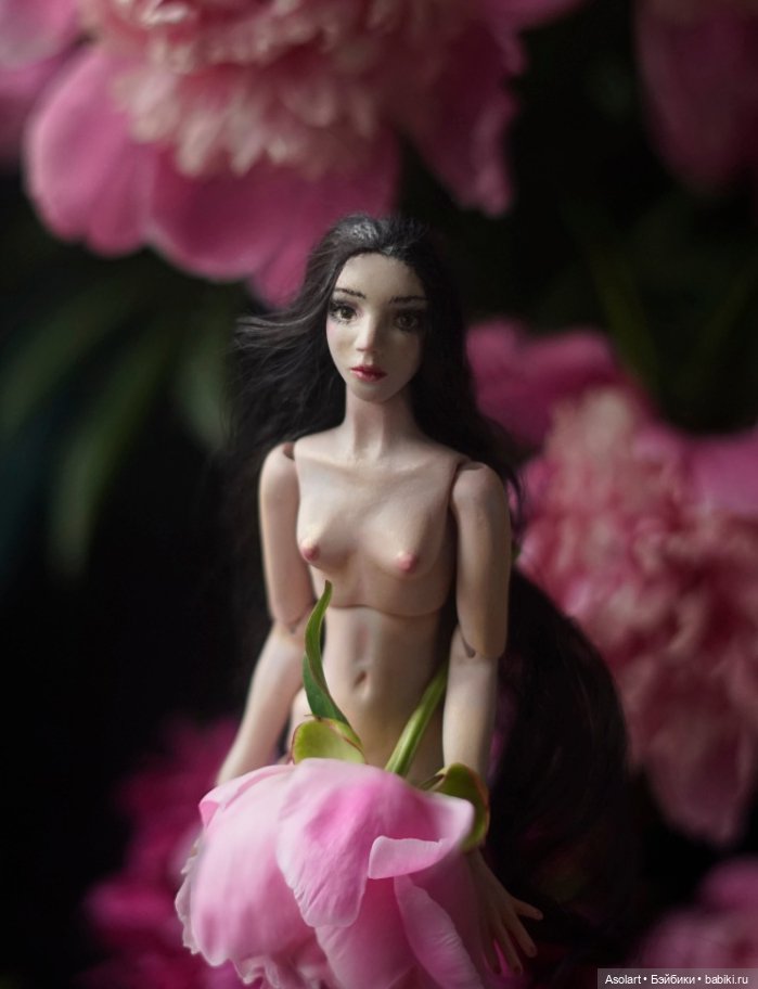 Наш пионовый июнь — Авторские фарфоровые куклы (OOAK): ручная работа