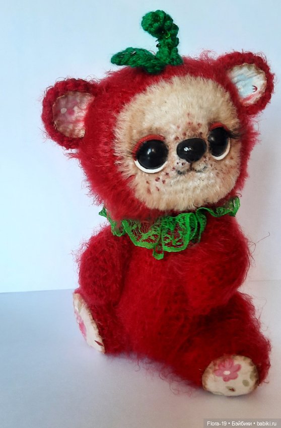 Мишка CHERRY — Вязаные игрушки и амигуруми: крючком (фото 2)