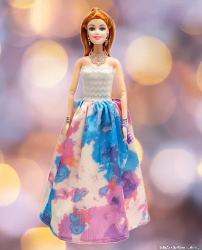 Один из первых ooakов был на кукле из FP (фото 3)