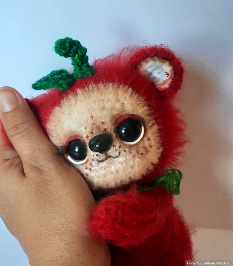Мишка CHERRY — Вязаные игрушки и амигуруми: крючком (фото 5)