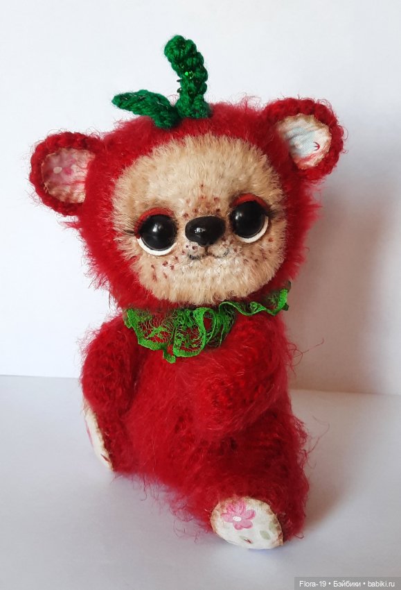Мишка CHERRY — Вязаные игрушки и амигуруми: крючком (фото 3)