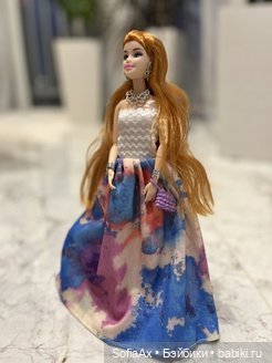 Один из первых ooakов был на кукле из FP (фото 7)