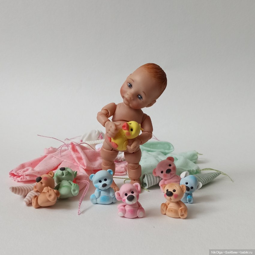 Новая Кроха — Авторские шарнирные куклы своими руками: лепка (фото 4)