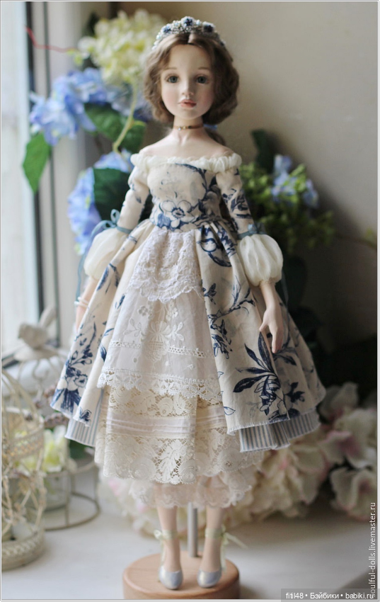 Нежные куклы Ольги Гречко (фото 8)
