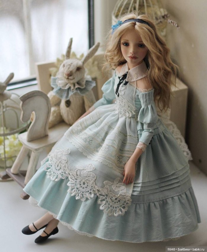 Нежные куклы Ольги Гречко (фото 3)