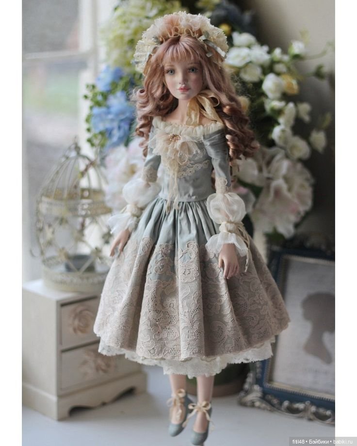 Нежные куклы Ольги Гречко