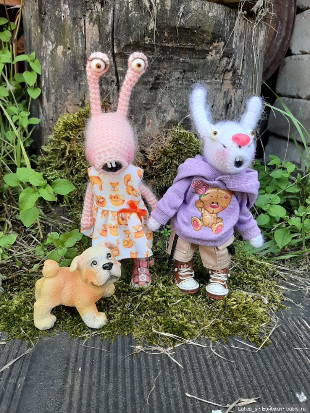 Улитка Лидка — Вязаные игрушки и амигуруми: крючком