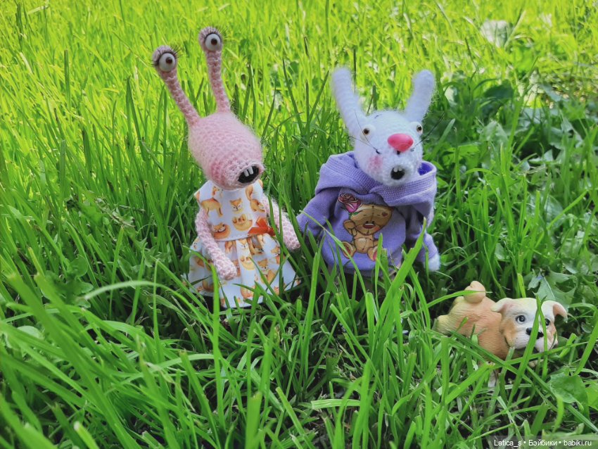 Улитка Лидка — Вязаные игрушки и амигуруми: крючком