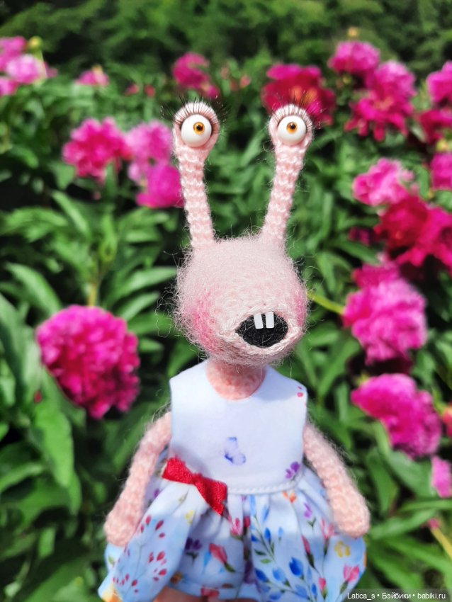 Улитка Лидка — Вязаные игрушки и амигуруми: крючком