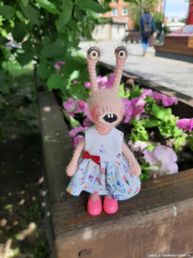Улитка Лидка — Вязаные игрушки и амигуруми: крючком (фото 3)