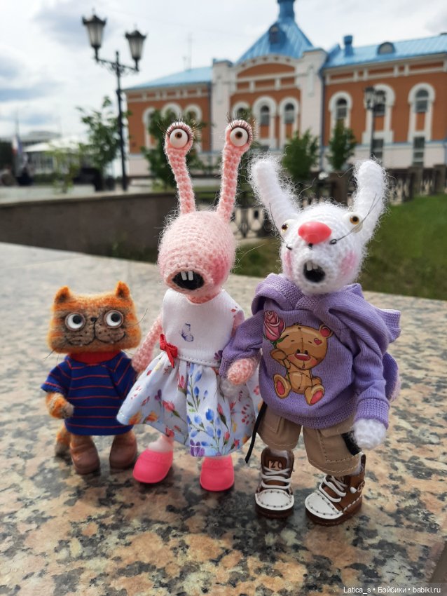 Улитка Лидка — Вязаные игрушки и амигуруми: крючком