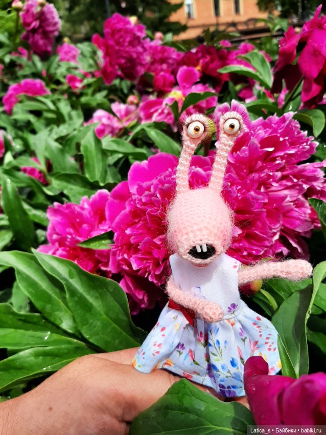 Улитка Лидка — Вязаные игрушки и амигуруми: крючком (фото 7)