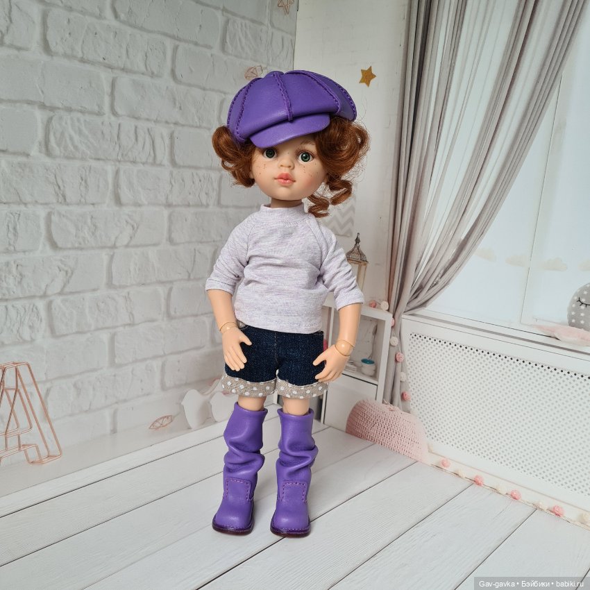 Комплект на Паолку — Одежда и обувь для кукол своими руками: фото (фото 6)