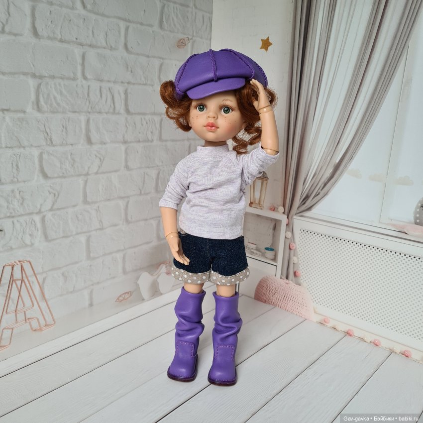 Комплект на Паолку — Одежда и обувь для кукол своими руками: фото (фото 5)