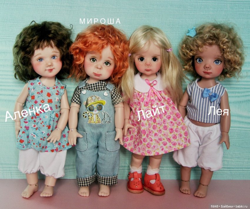 Авторские куклы Оксаны Мироновой