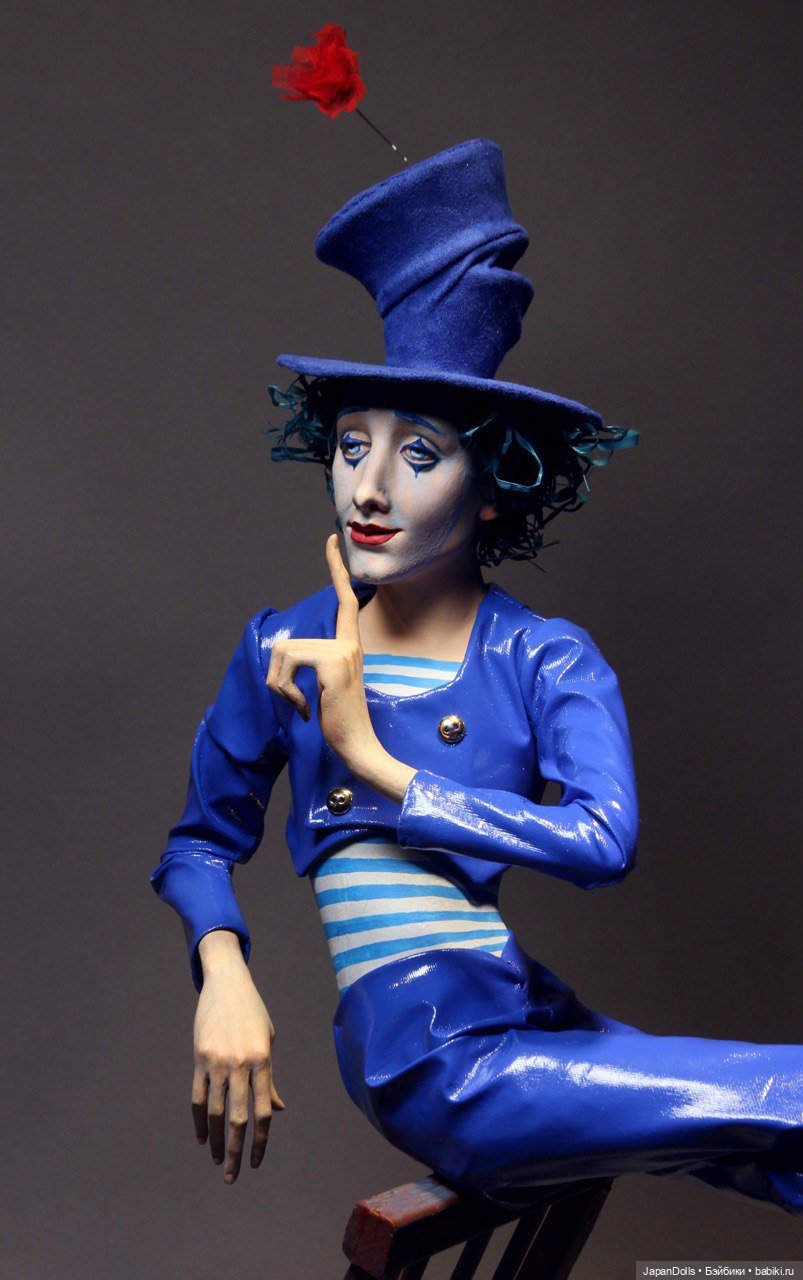 "Марсель Марсо" на выставке "Куклы с характером. Четвертая высота" (фото 2)