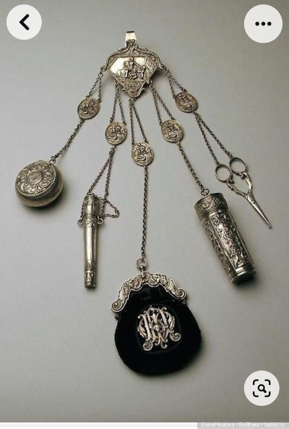 Забытые аксессуары. Шатлен (фото 8)