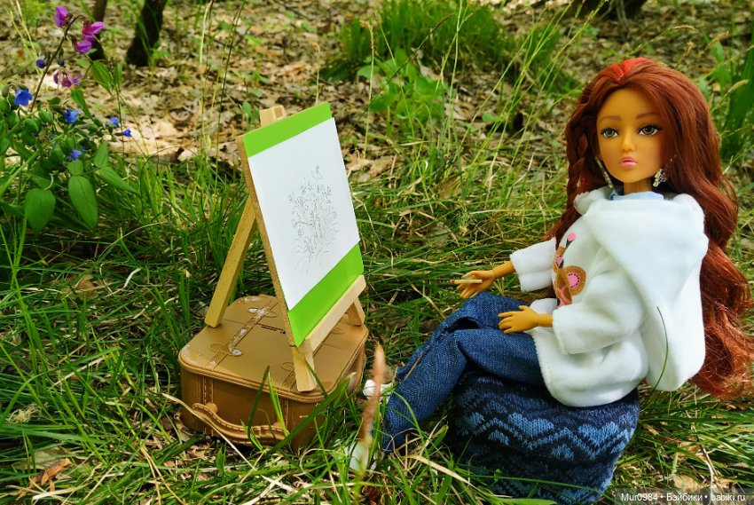 К русалочке приехали две подружки