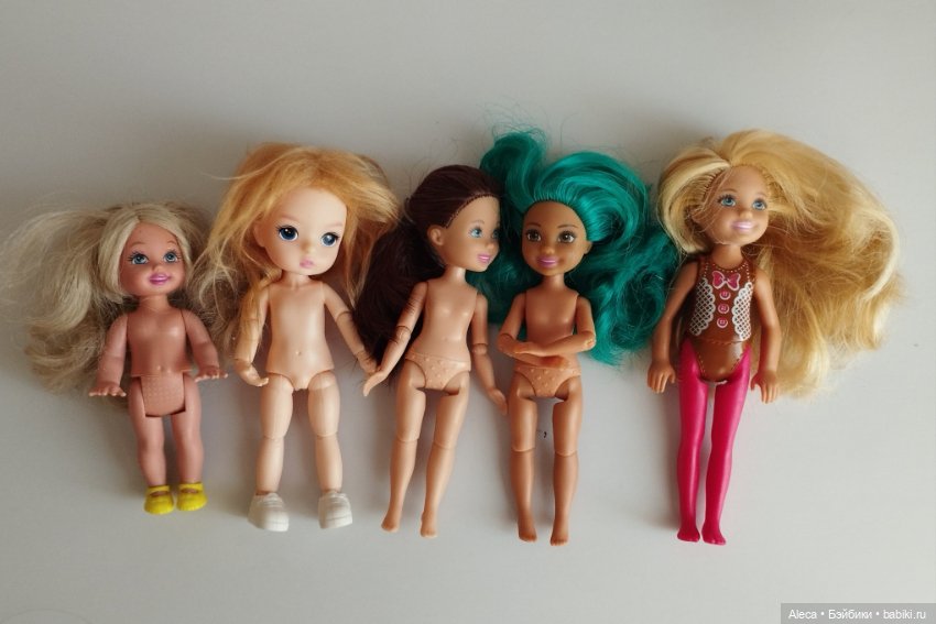 Челси на теле Барби экстра-мини (фото 2)