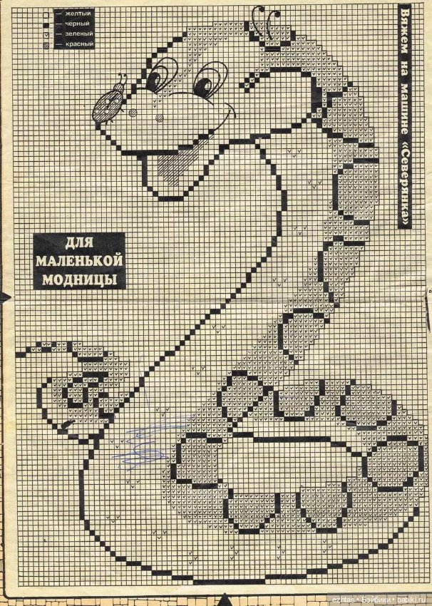 Схемы для вышивки и для вязания