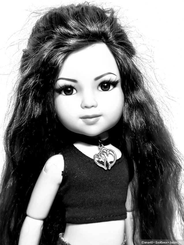 Портретка — ООАК Paola Reina (Паола Рейна) и испанских кукол: перерисовка (фото 3)