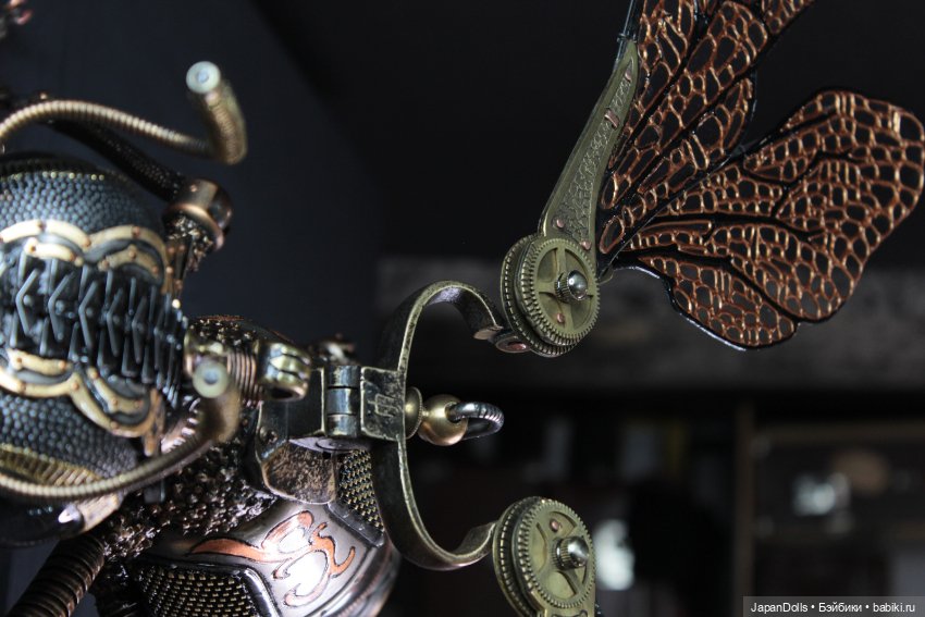 "Оса механическая" на выставке "Куклы с характером. Четвертая высота" (фото 6)