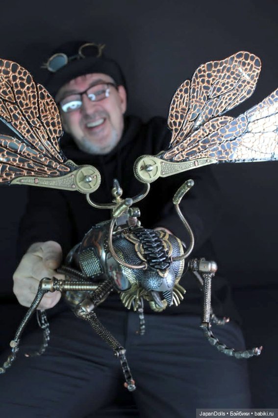 "Оса механическая" на выставке "Куклы с характером. Четвертая высота"