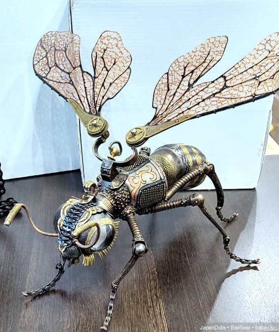 "Оса механическая" на выставке "Куклы с характером. Четвертая высота" (фото 8)