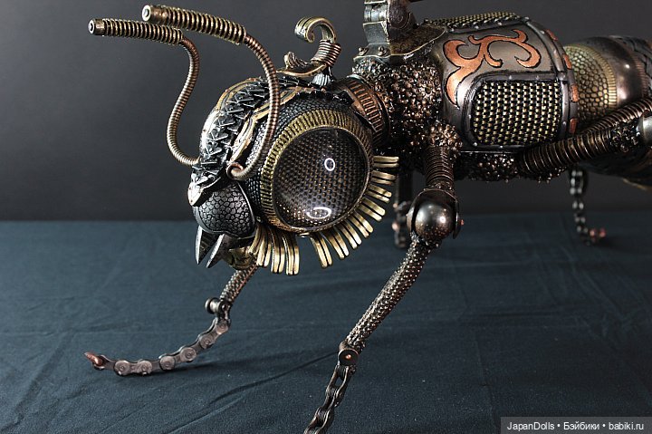 "Оса механическая" на выставке "Куклы с характером. Четвертая высота" (фото 4)