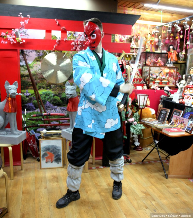 Саконджи Урокодаки на выставке "Япония. Куклы, сказки и легенды" (фото 5)