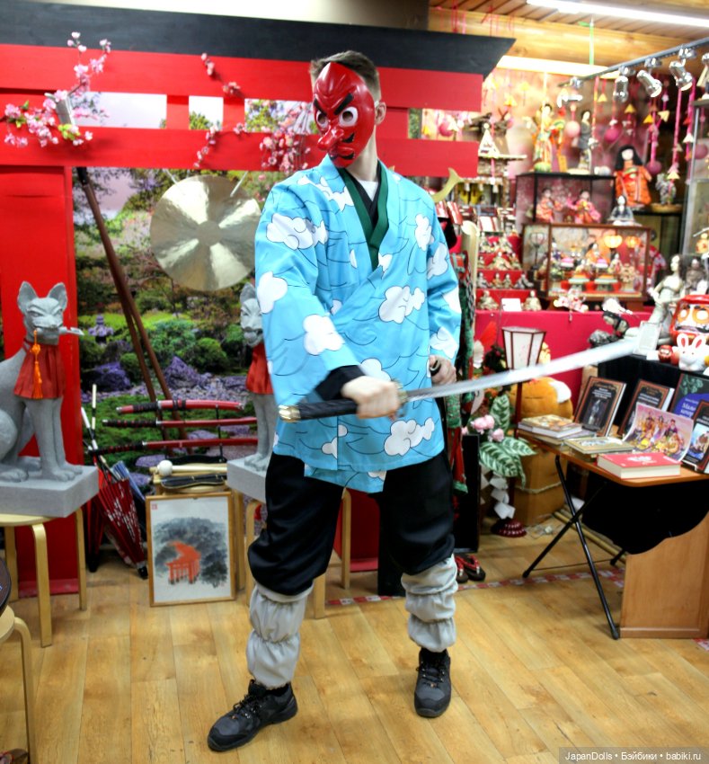 Саконджи Урокодаки на выставке "Япония. Куклы, сказки и легенды" (фото 6)