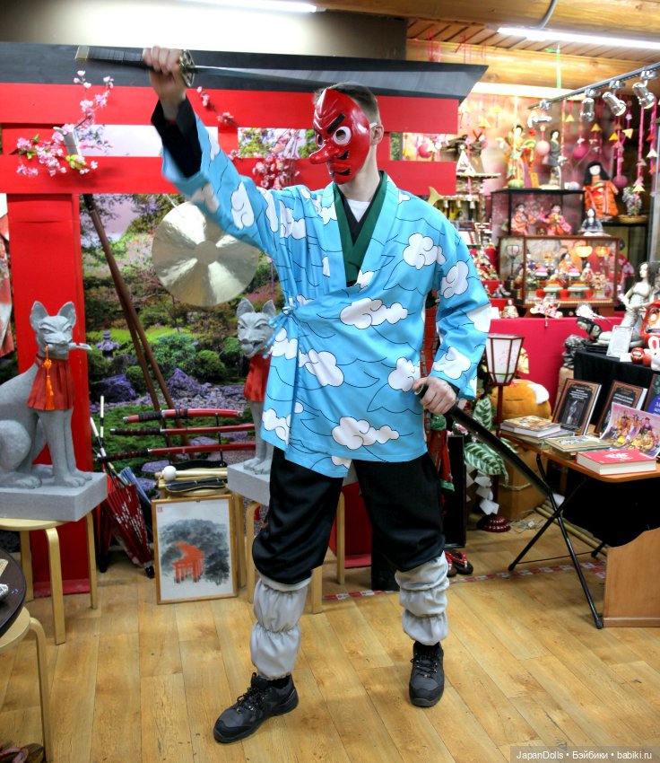 Саконджи Урокодаки на выставке "Япония. Куклы, сказки и легенды" (фото 2)
