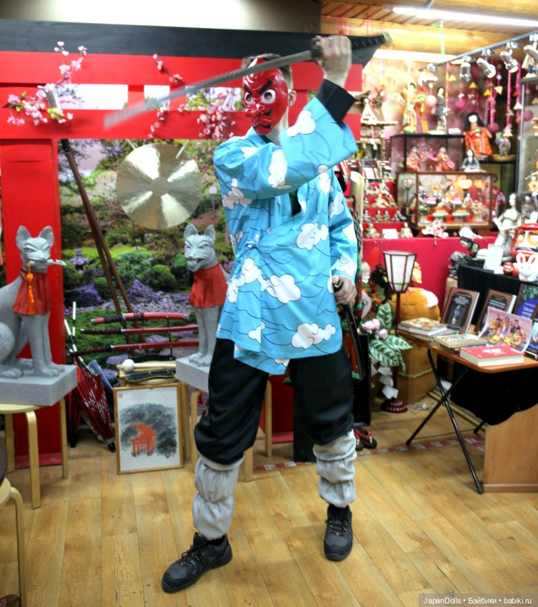 Саконджи Урокодаки на выставке "Япония. Куклы, сказки и легенды" (фото 3)