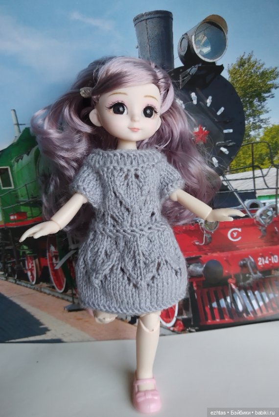 Новое платье для Бони — Одежда и обувь для кукол своими руками: фото (фото 4)